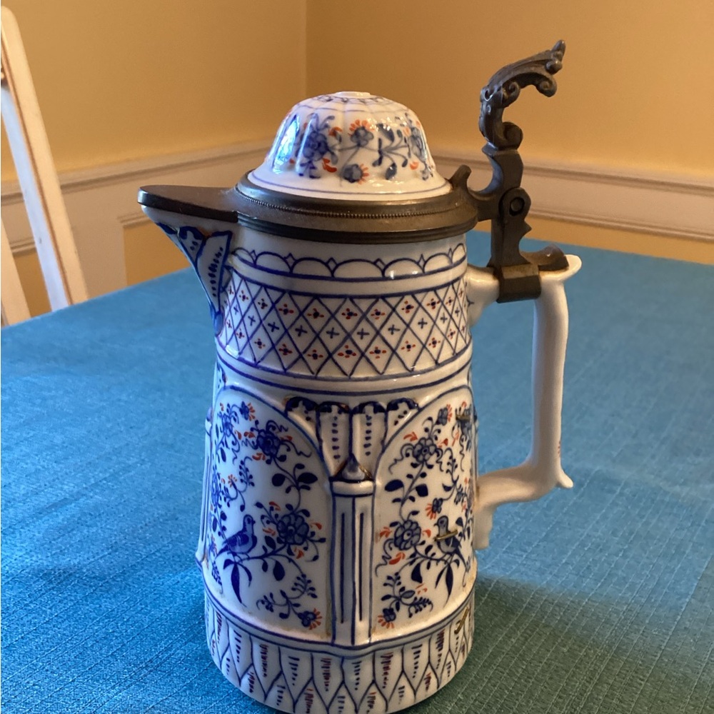 Rauenstein Porcelain Beer Stein